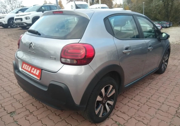 Citroen C3 cena 52900 przebieg: 56193, rok produkcji 2019 z Wałbrzych małe 211